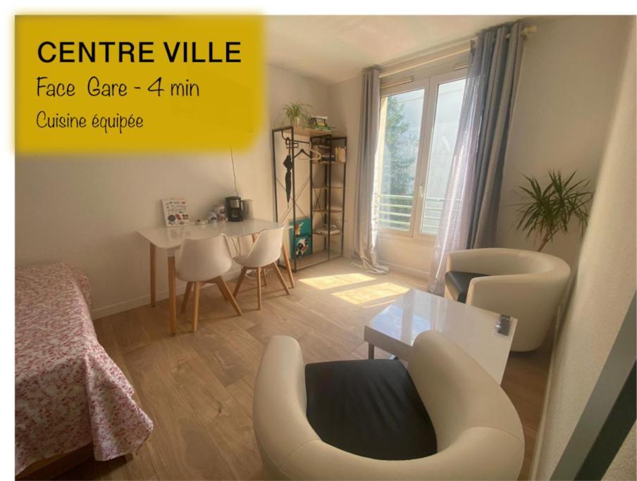 Appartement En Face De La Gare - Centre Ville Puvatya Dış mekan fotoğraf